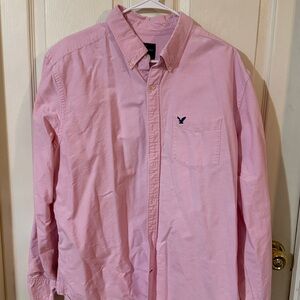 American Eagle Men's Button-Down Shirt
